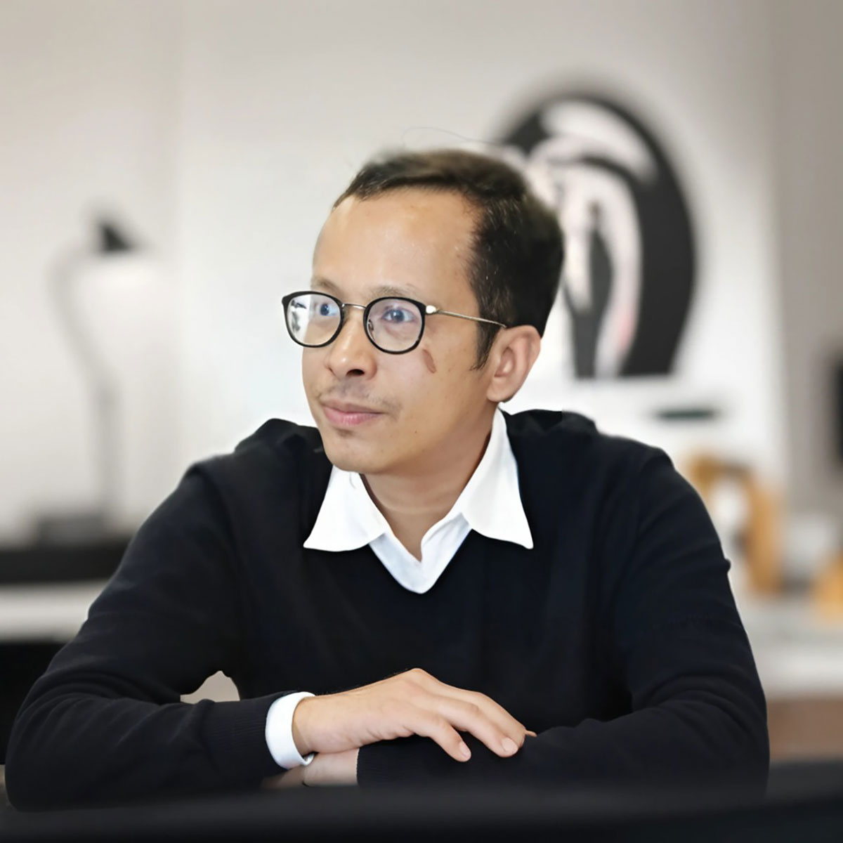 Heri Fikrio, CEO The Hana Park, yang menyampaikan visi pengembangan hunian di kawasan Cilegon-Serang