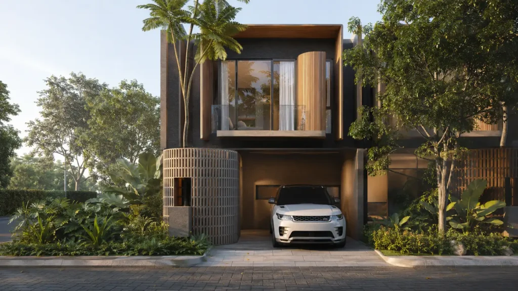 rumah 2 lantai serang